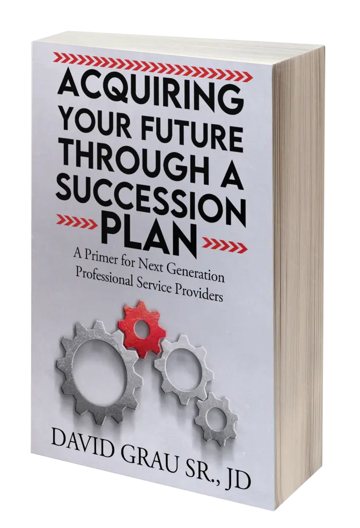 Book cover: Succession planning for service providers.